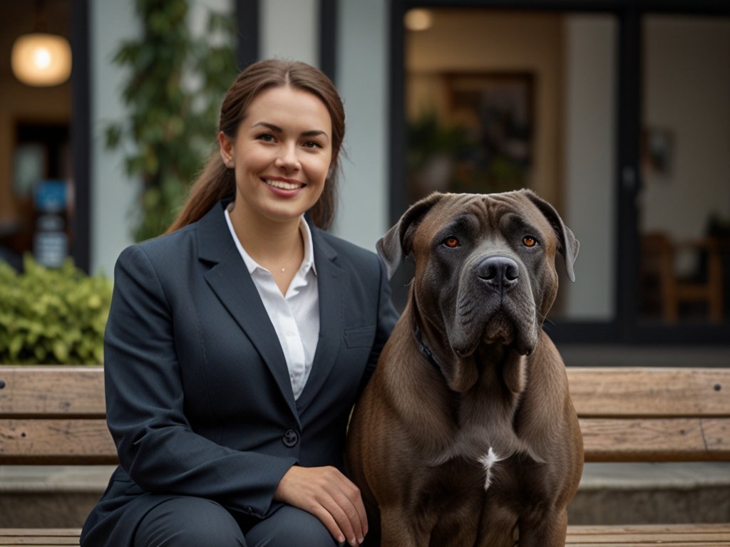 Living Room: Where Comfort Meets Cane Corso-Proof