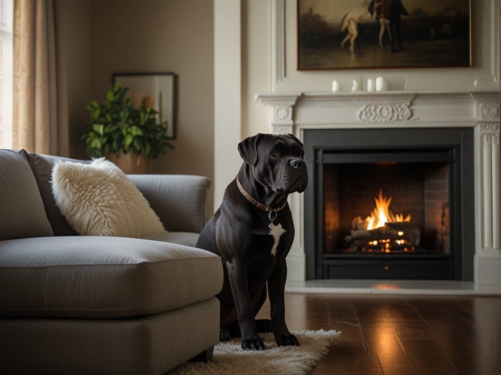 Outdoor Environment for Cane Corsos